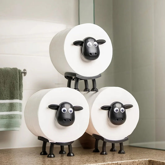 Stijlvolle schapen toiletrolhouder
