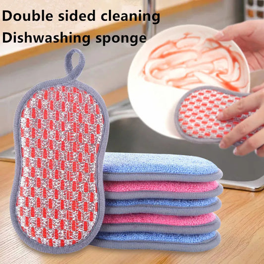 Dubbelzijdige keukenspons