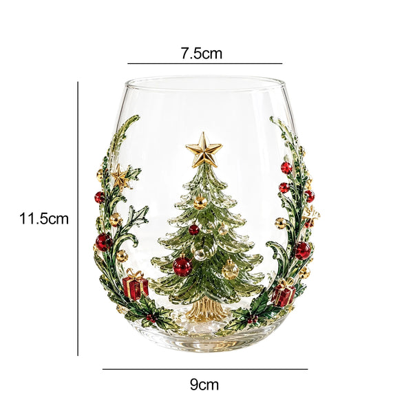 Feestelijke Kerstglazen
