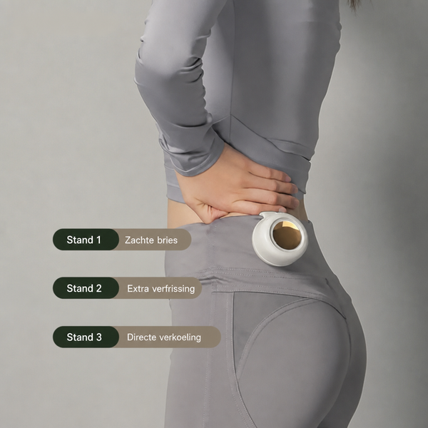 Verfrissende Clip-On Ventilator