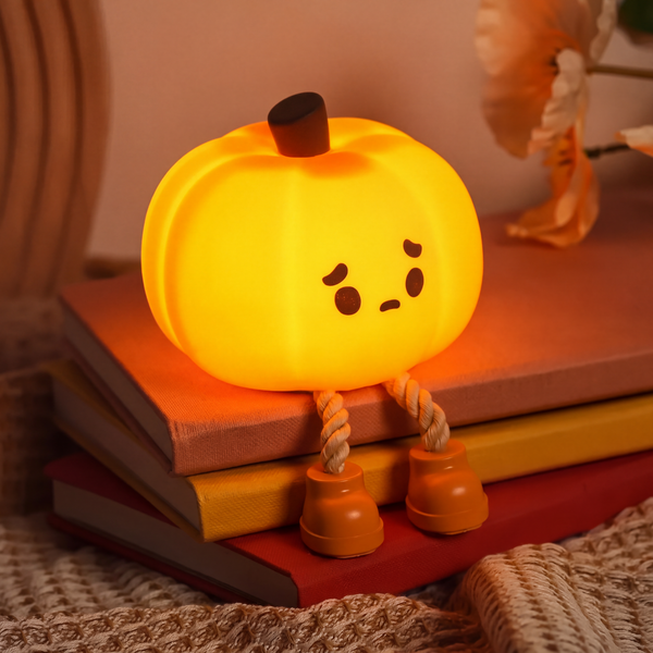 Schattig Pompoen Nachtlampje – Gezellige Halloween Decoratie