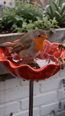 Rozenbad Vogeldrinkplaats